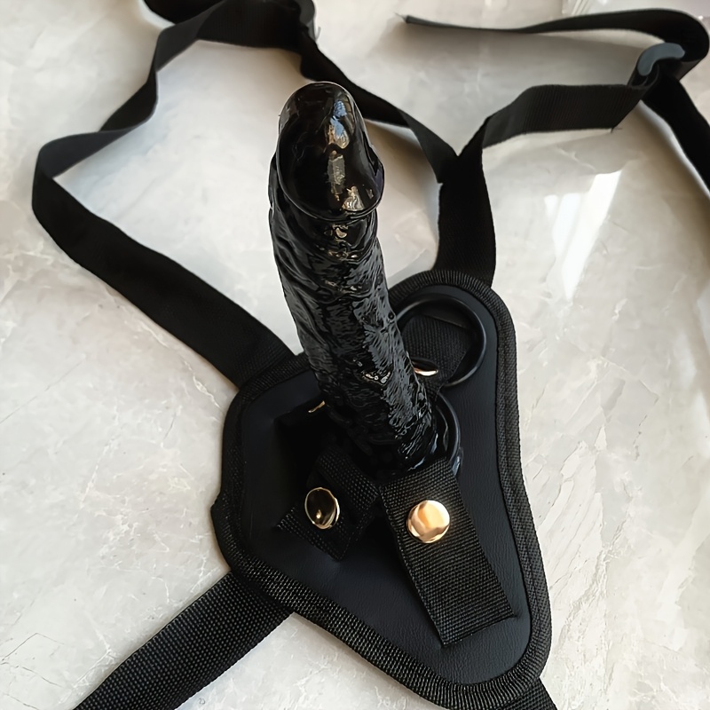 2pcs Wearable Buckle Harness with Realistic Dildo - Image 4