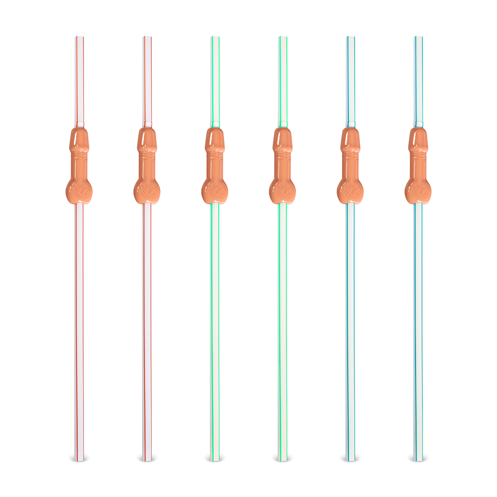 Naughty Party Packs 6 Straws - Image 6